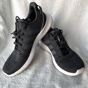 Adidas Cloudfoam sneaker, charcoal gray, size 10